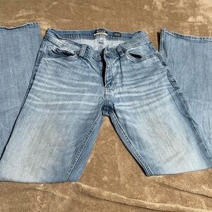 Classic Light Blue Men's Straight Jeans